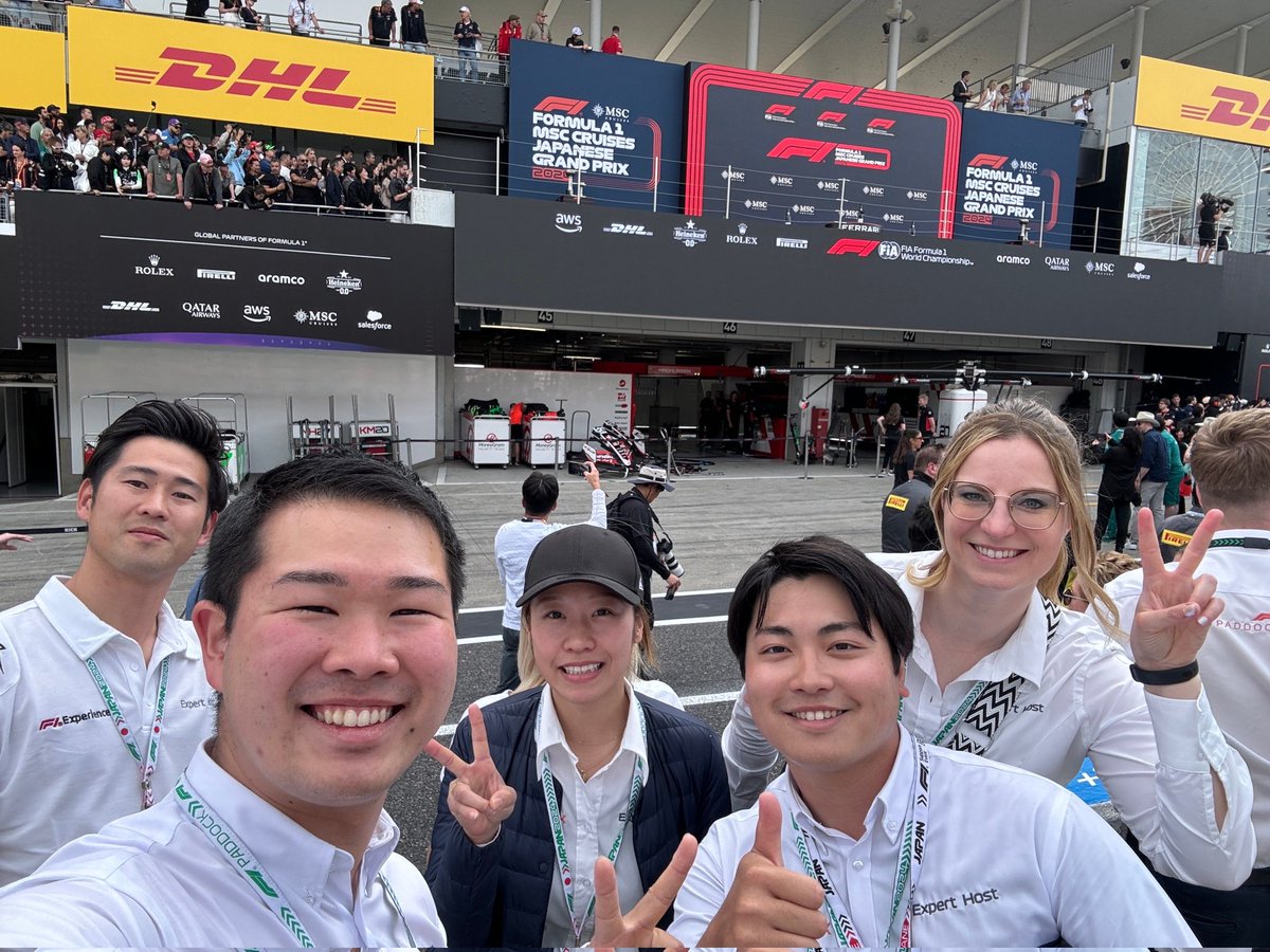 Formula1 2024 今年もExpert Hosts として皆さんとお仕事させてもらい、良い時間を過ごせました🙂 Great weekend:) Thank you so much for having me ExpertHosts this year again!! It's a pleasure to work with wonderful team: ) #Formula1 #f1jp