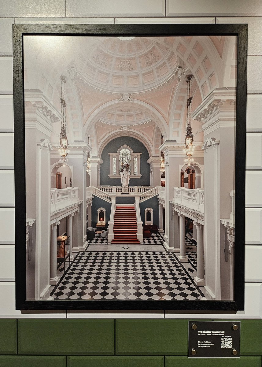 A local government and art cross-over as the Accidentally Wes Anderson exhibition includes municipal architecture. Here's Woolwich Town Hall, which is arguably London's finest municipal building (though not the only one to host weddings).