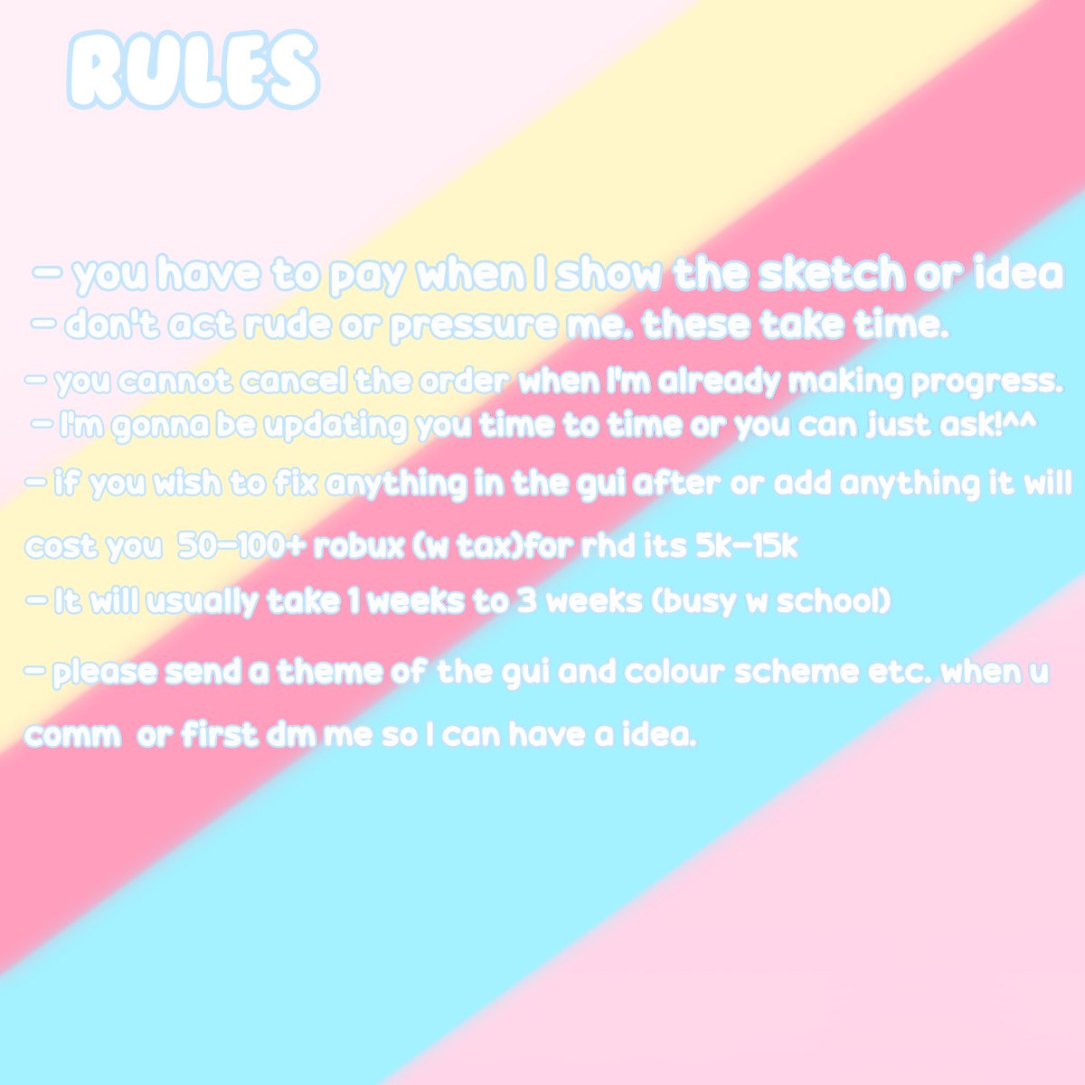 Gui C0mmZ open!<3 #RobloxDevs  #Gui #artcommissions #commissionsopen #royalehigh #robux