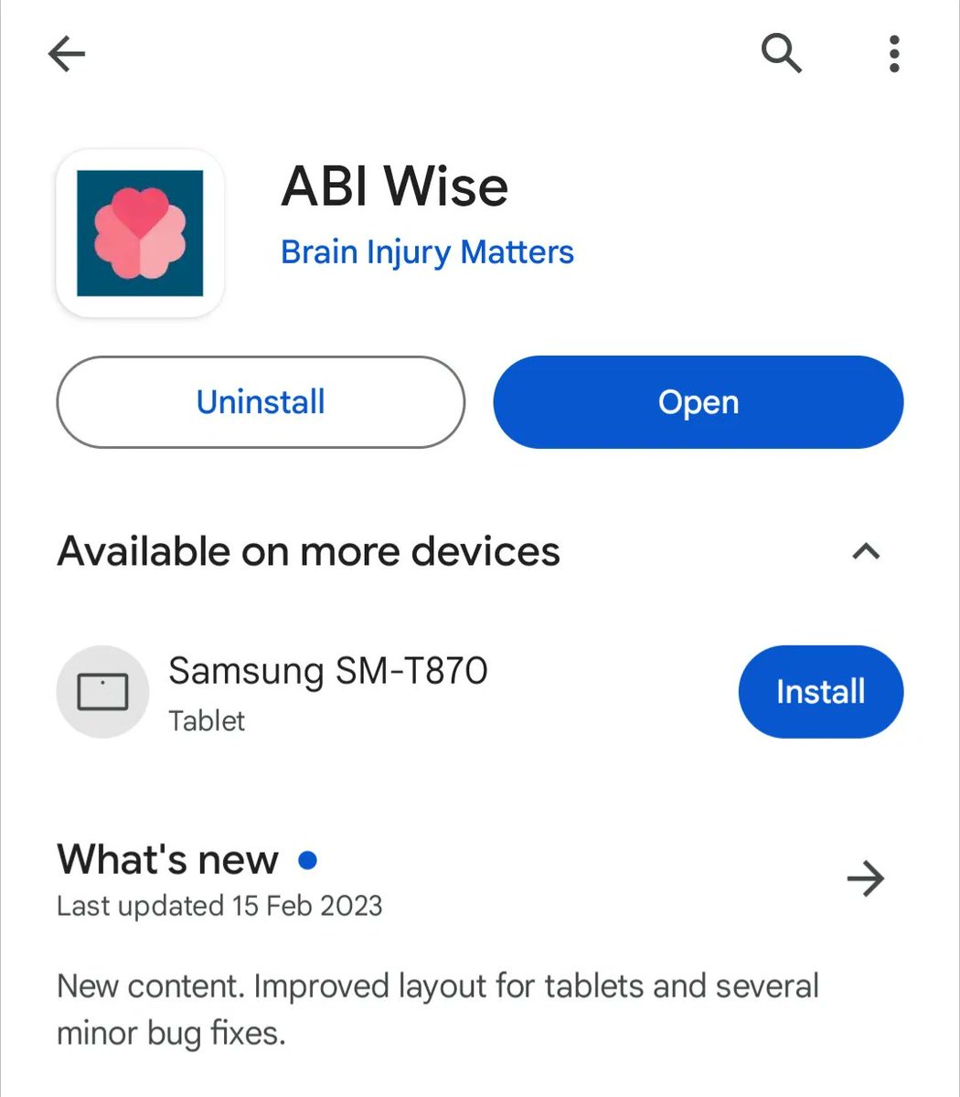 BrainySLT's tweet image. I recently found the ABI Wise app, developed in Australia by Brain Injury Matters. Perhaps one to flag up to patients? #braininjuryrehab #abiwise #apps #braininjury