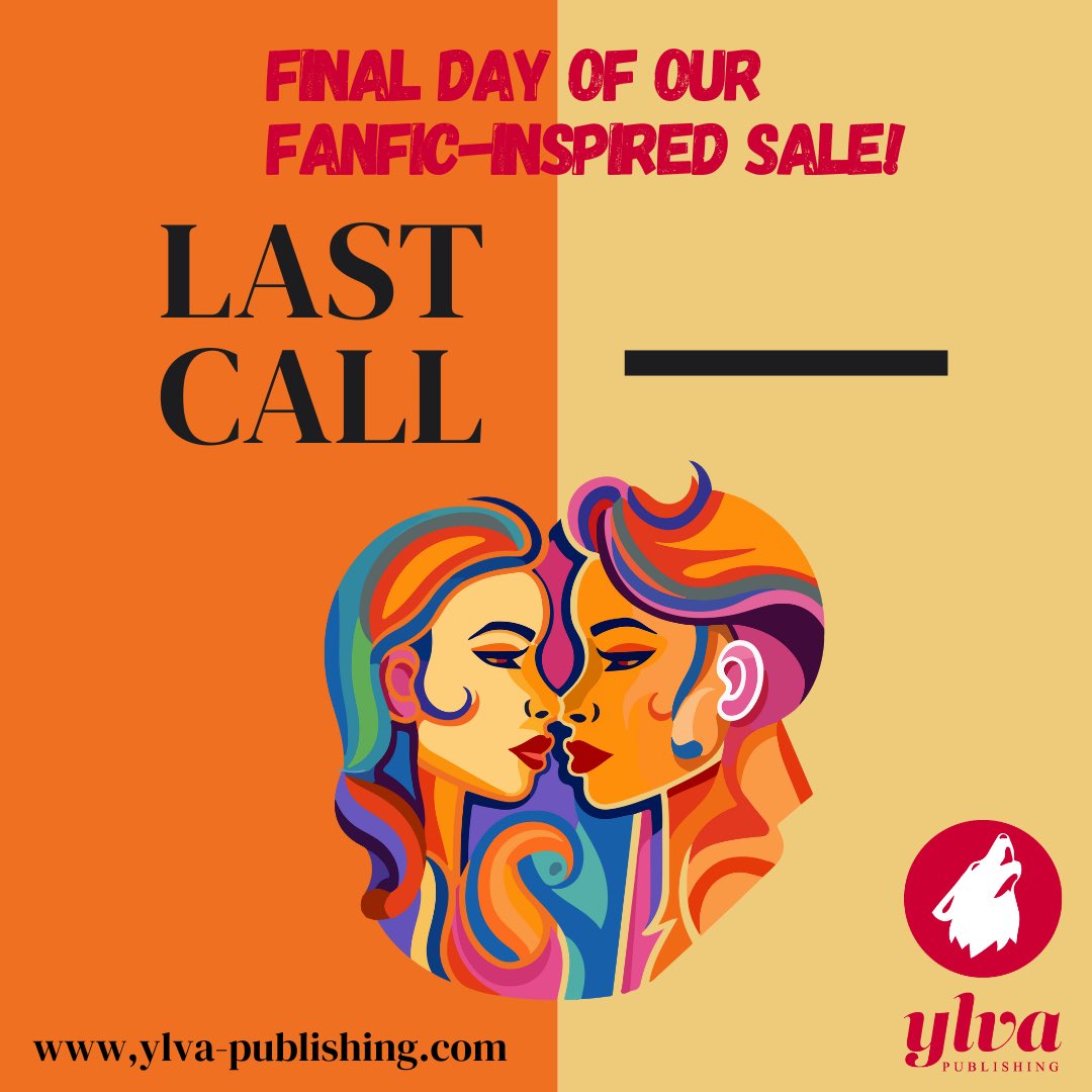 🚨 Last Call Alert! 🚨 Don't miss out on the final day of our epic fanfic-inspired sale! 📚✨ It's your last chance to grab those discounted ebooks before the sale ends tonight! ⏰ Hurry and stock up on your favorites! 🏳️‍🌈 ylva-publishing.com/current-deals/ #ylvasale #sapphicromance