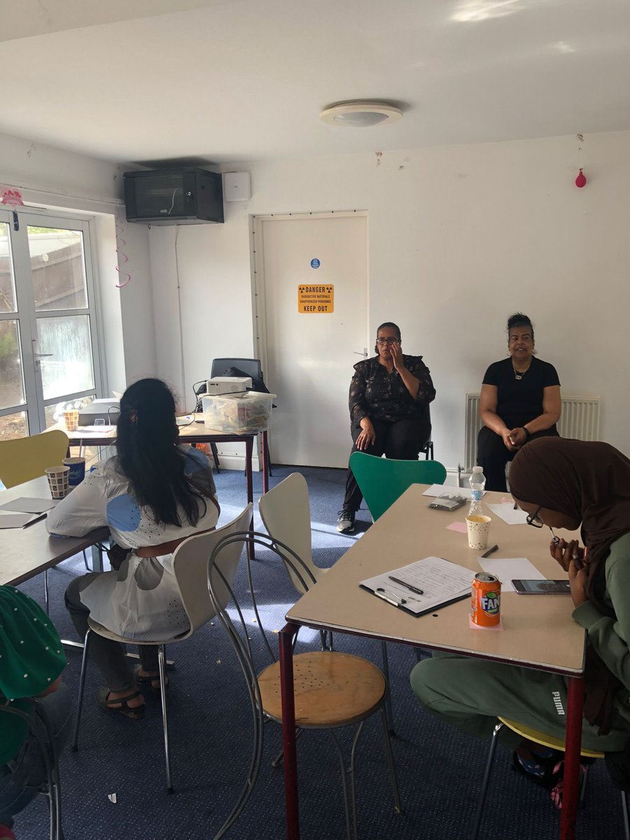 Incredible workshops at @myyardlondon thank you Jennie and Susan Alexandra you hosted this and organised this amazing work funded by UFFC youth wing it was so appreciated by the community!