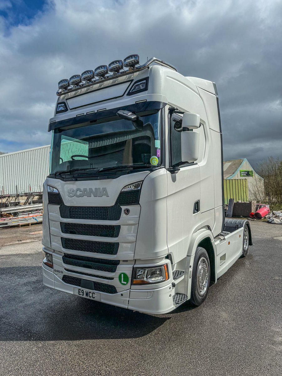 Well after a couple of days cleaning and polishing the mighty @ScaniaUK is getting up to my spec. Can’t wait for the unbelievable experience I’m going to have in Europe with such and world championship winning team as @MSportLtd and I want to thank you 4 this opportunity #winners