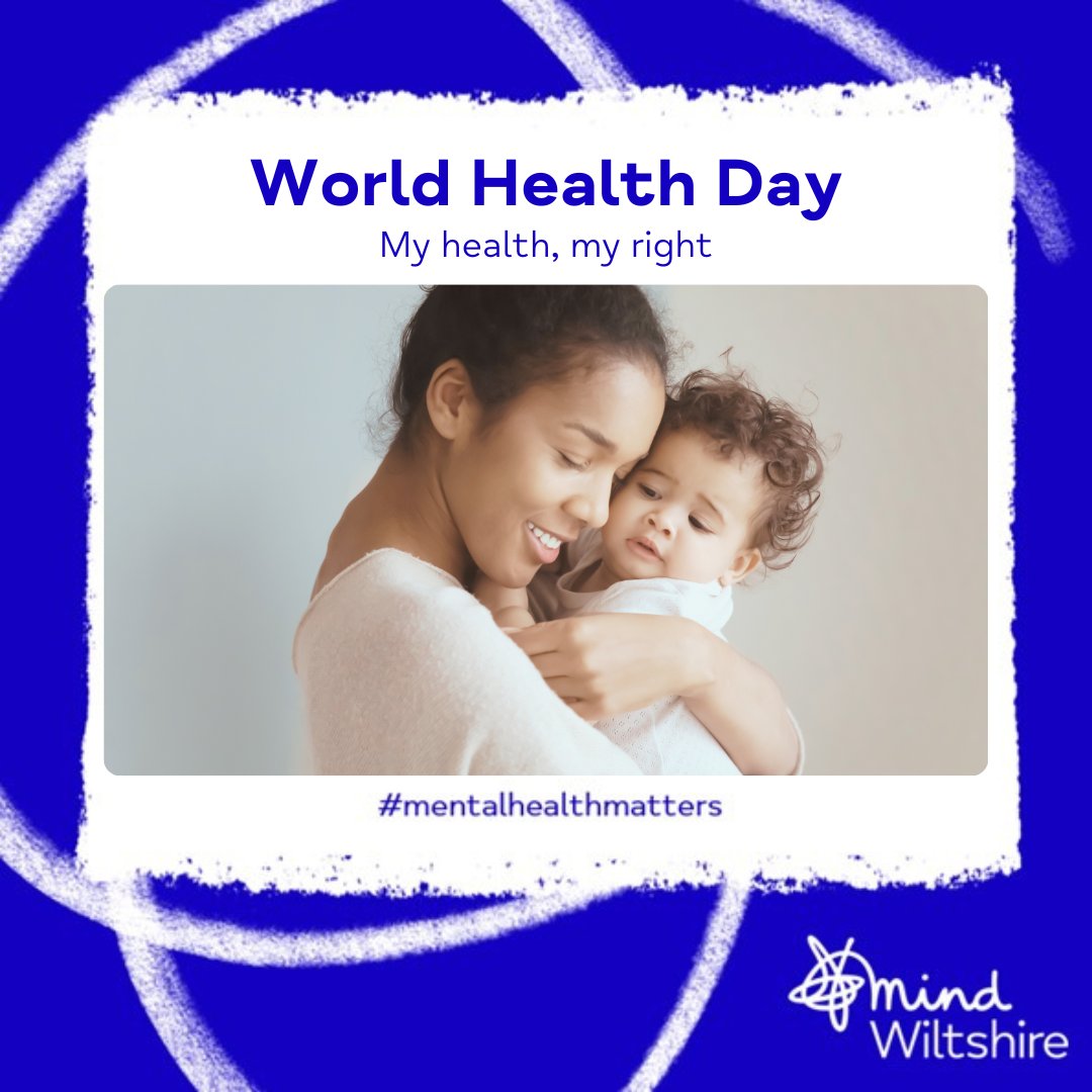 The #WorldHealthDay 2024 theme is 'My health, my right' @WHO For our community this also includes mental health and our mission is to fight for mental health. For support. For respect. For you. #mentalhealthmatters #mentalhealthisimportant