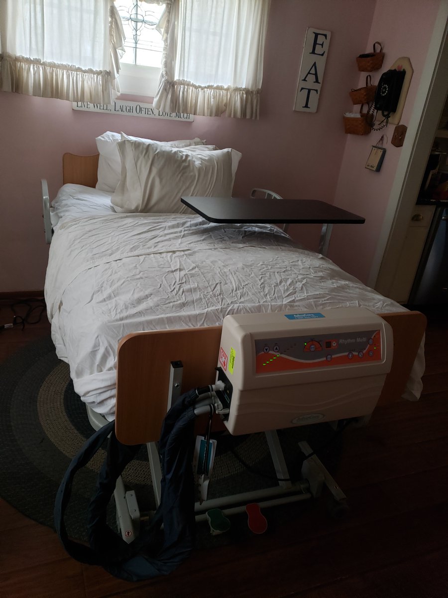 SumAssemblyReqd's tweet image. My Dining Room is now my Bedroom. Thank You to My Family.    ~R