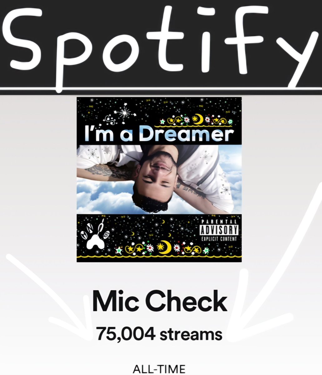 OfficialMNIB's tweet image. .
1 of 2 #Songs written on Boxing Day 2014 . . . #MicCheck . . . 🫳🏼🎤 . . . &amp;amp; it just hit 7️⃣5️⃣k on #Spotify - 📈
.