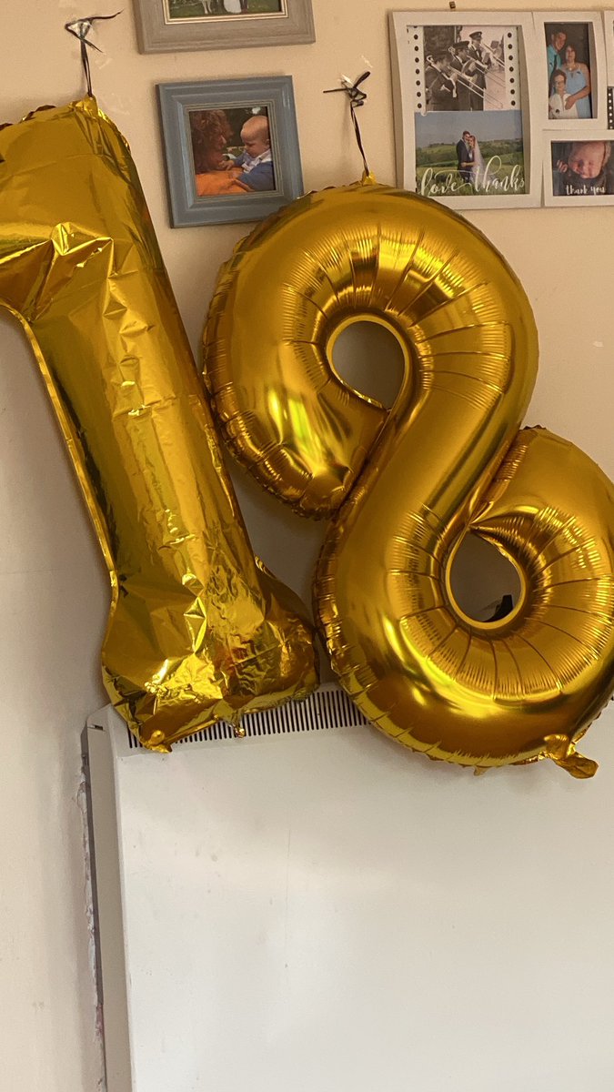 Number two son no longer a child …my work is done !!!!