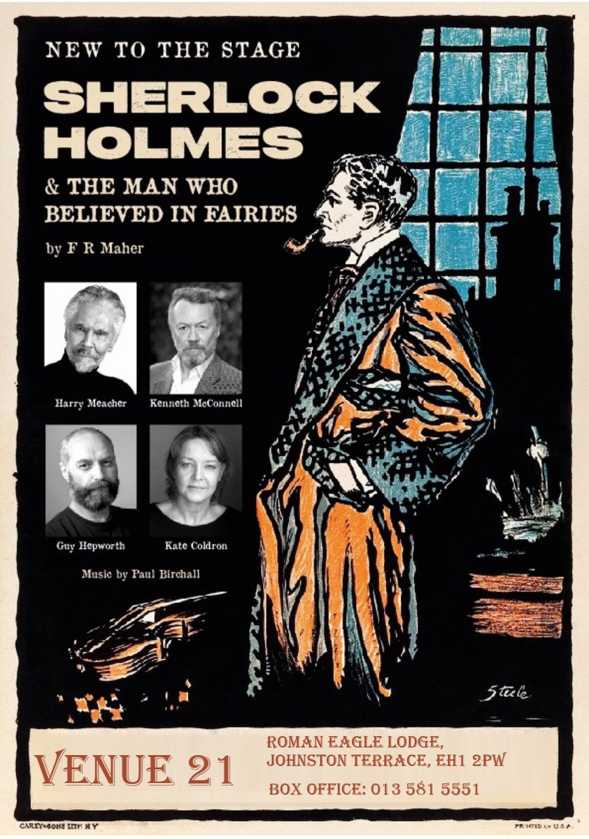 Sherlock Holmes & The Man Who Believed in Fairies is a fine, elegantly written, and fascinating addition to the canon of Sherlock Holmes adventures not by Conan Doyle himself, (critique by Andrew Rissik). Please donate if you can, thank you: crowdfunder.co.uk/p/sherlock-hol…