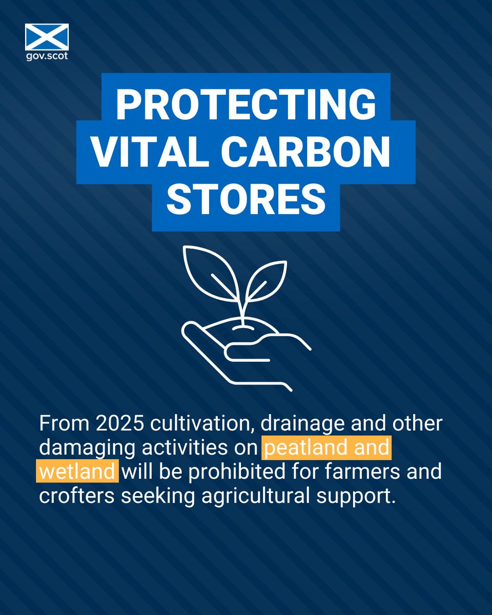 From 2025 funding will become more targeted towards biodiversity gain and climate adaptation. New conditions for peatlands and wetlands are set out in the latest update to the Agricultural Reform route map: ➡️ bit.ly/3J6eDO8