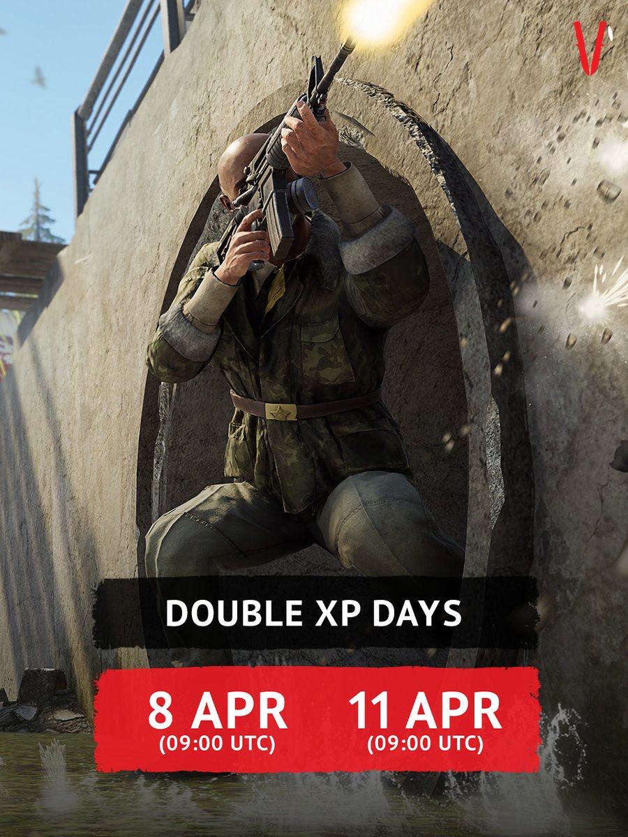 Get ready for Double XP Days! 🍅 Grind your way through those Battle Pass levels with twice the usual amount of XP🔥 Starts tomorrow, April 8th 09:00 UTC, ends April 11th 09:00 UTC ⏰