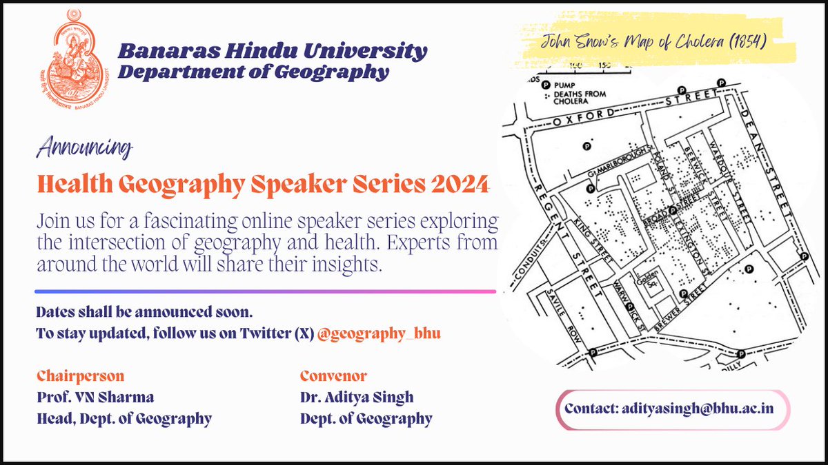 Dept. of Geography, Banaras Hindu University (@geography_bhu) on Twitter photo 