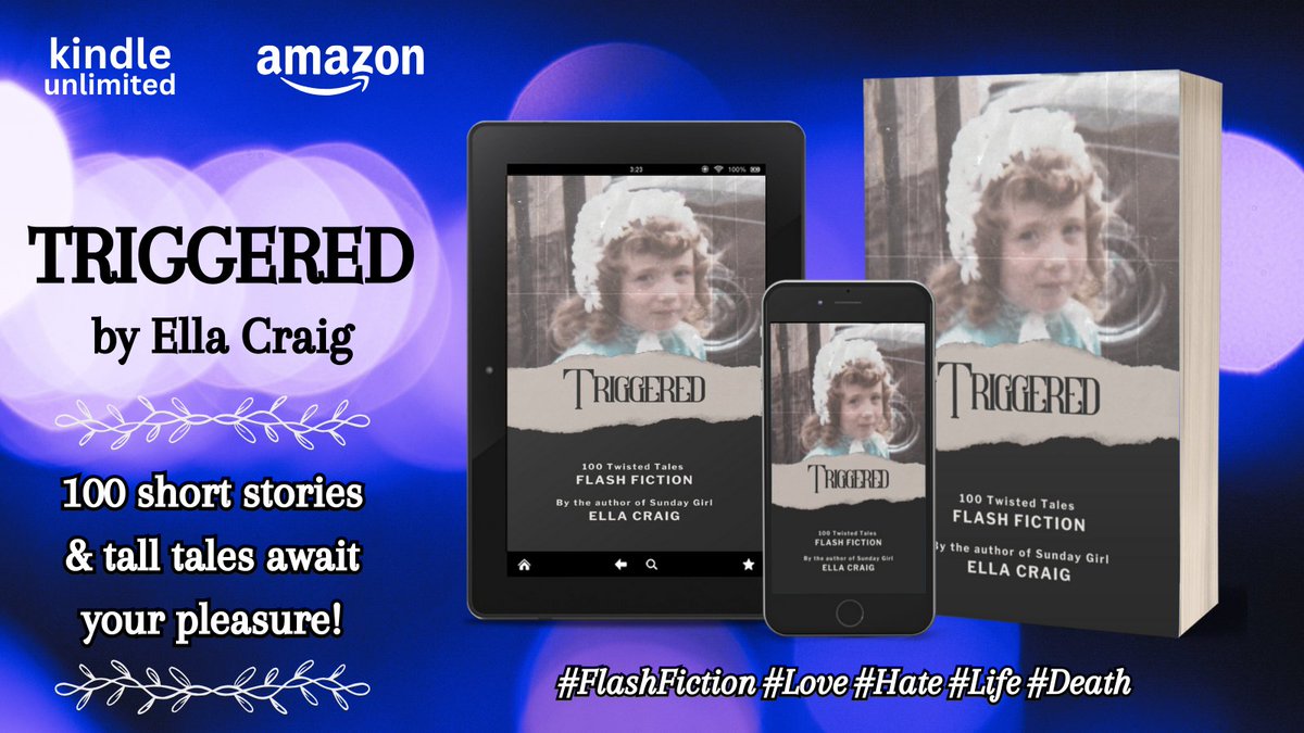 𝐓𝐫𝐢𝐠𝐠𝐞𝐫𝐞𝐝 𝐛𝐲 𝐄𝐥𝐥𝐚 𝐂𝐫𝐚𝐢𝐠 A feast of flash fiction to fill you with delight. Or despair. Buy your copy from #Amazon or read for free with #KindleUnlimited! #IARTG #MustRead #FlashFiction #BookBoost #BooksWorthReading #ReadingCommunity