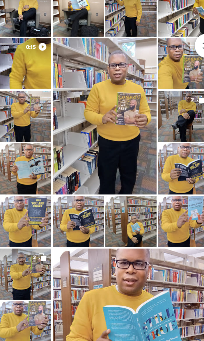 CyrusWebb's tweet image. I'm excited to join the @ALALibrary in celebrating #NationalLibraryWeek. Here I am at the #PearlPublicLibrary in #PearlMS showcasing some great titles by @common and others.

#howilibrary