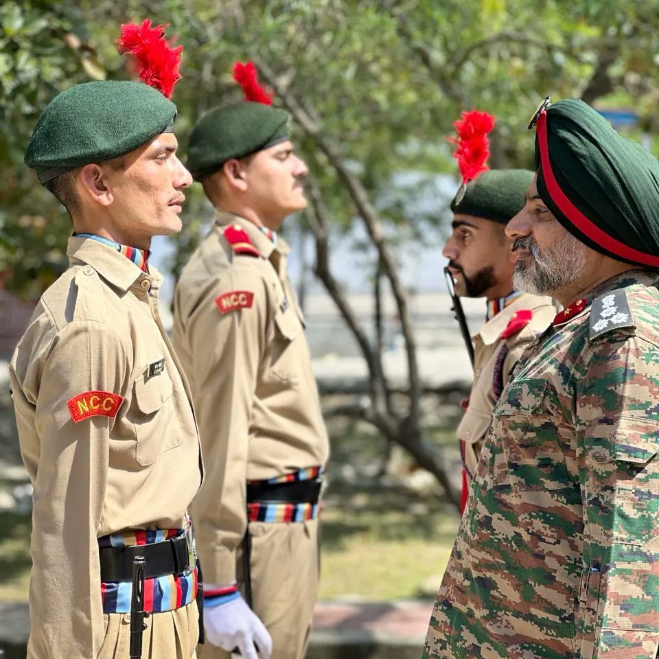 Brig PS Cheema, Gp Cdr,#NCC Group Jammu, inspired cadets during his visit to the NCC Training Academy in Nagrota, during the first Annual Training Camp of the new Training Year (ATC) by Poonch Battalion.
#VeeroKiBhoomi #ProgressingJk #BadaltaJK