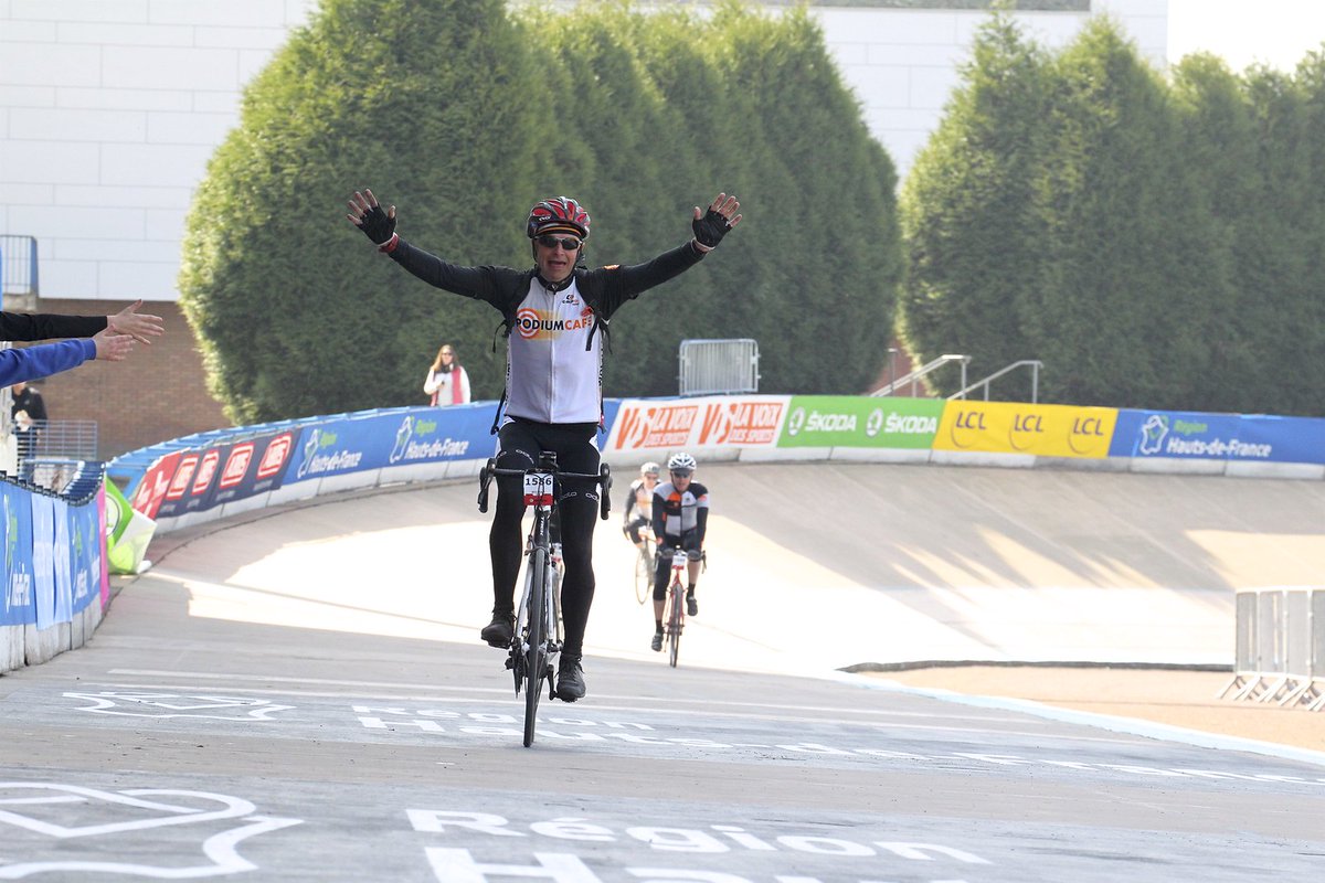 Visual proof that I 'won' Paris-Roubaix in 2017 :-)