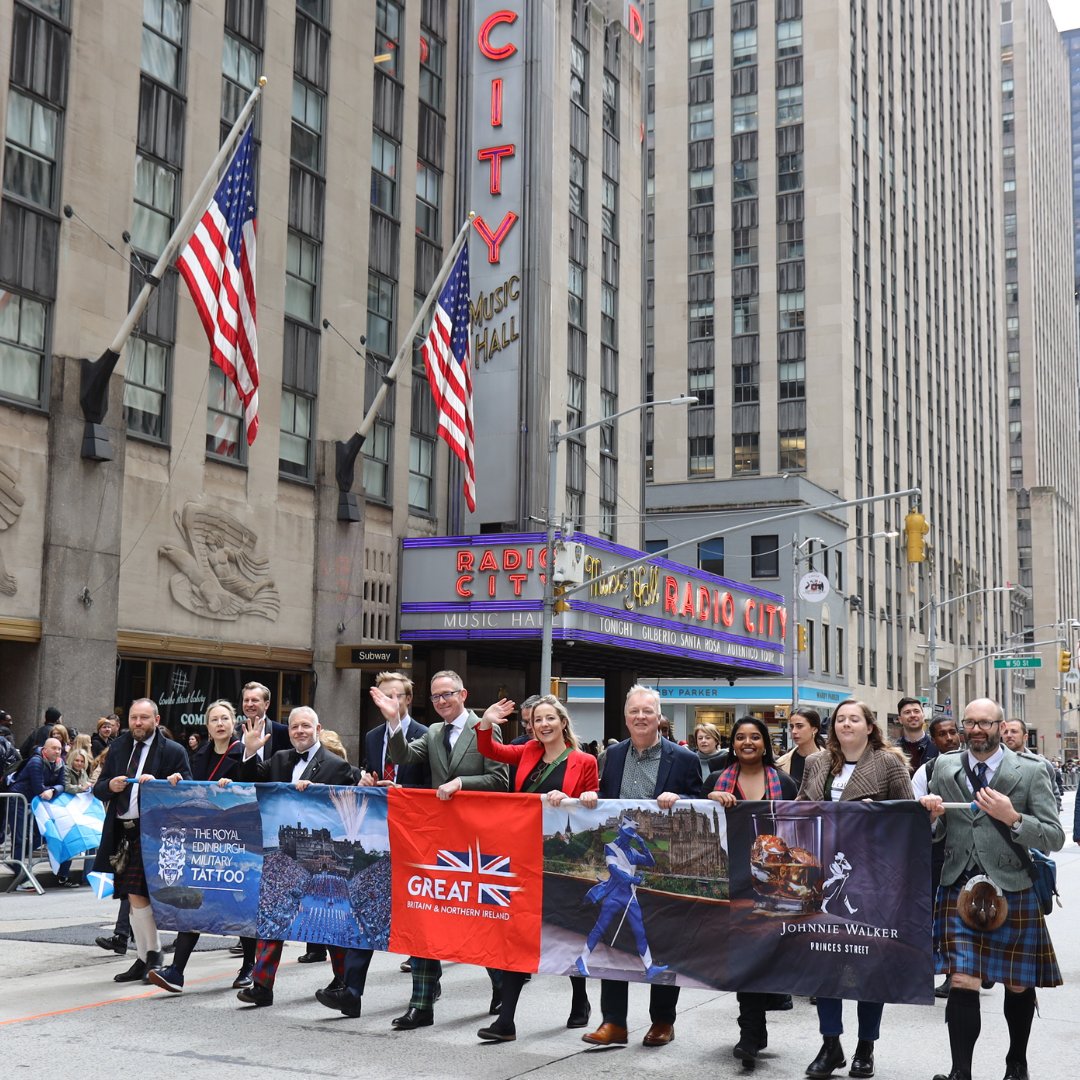 📍 Sixth Avenue, New York City UK Government Minister for Scotland John Lamont's presence at Tartan Week highlights the importance of the relationship between Scotland and the United States. #NYCTartanWeek