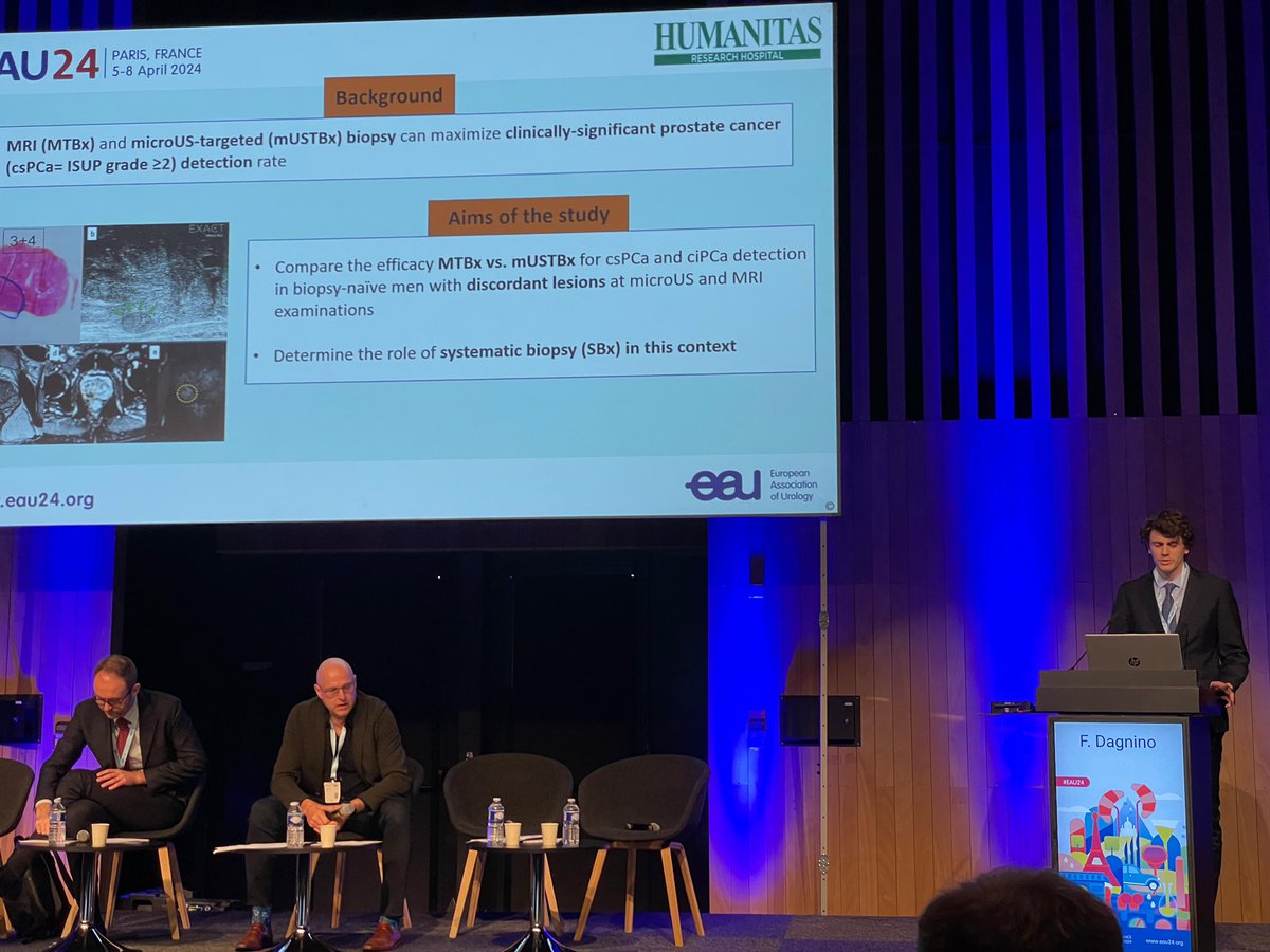 Once again Humanitas University proved to be the protagonist during the EAU Congress (European Urology Congress, Paris ‘24). I thank all the residents for their contribution to this event.