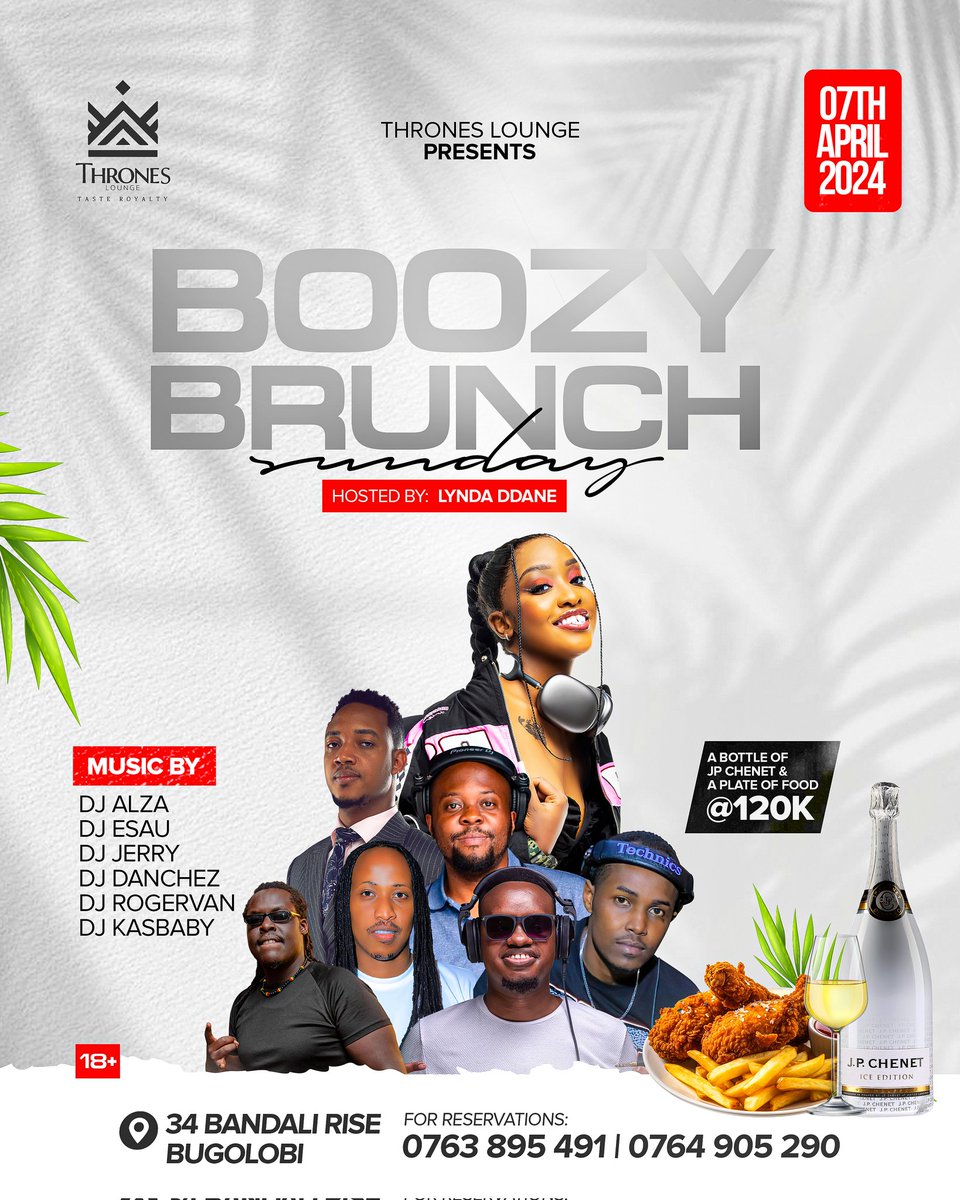 The instruction manual for Sunday is out. #boozybrunch