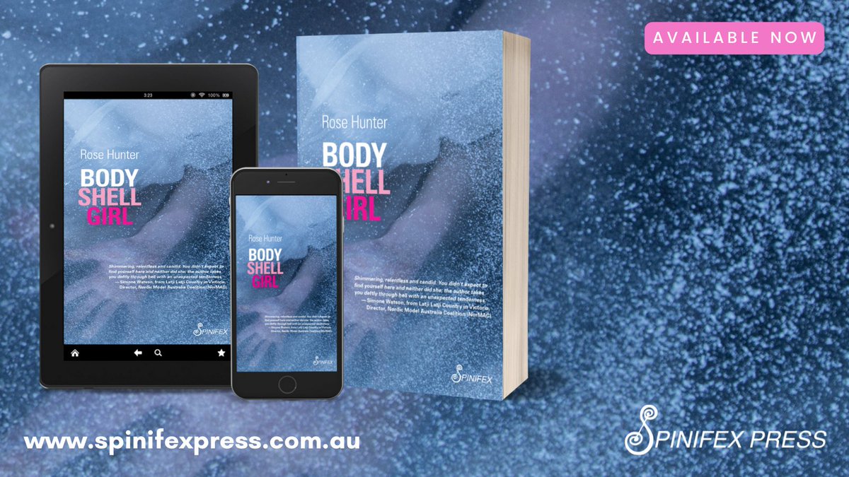 .@CATWAustralia is having an in-person event as part of the 30th anniversary celebrations, where Spinifex author @rosehunterpoet will discuss her memoir Body Shell Girl - details to come soon spinifexpress.com.au/shop/p/9781925…