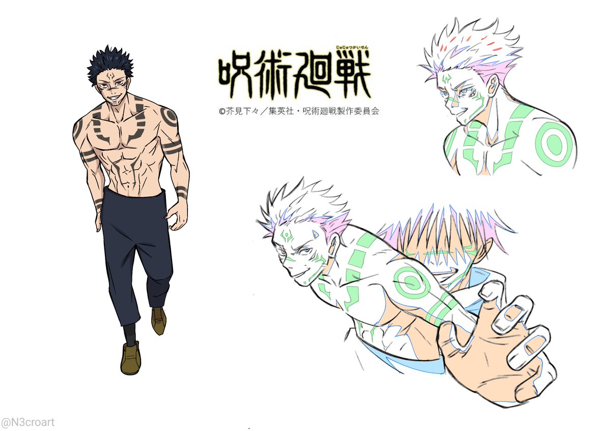 Sukuna Season 3 Character Sheet #jjk #JujutsuKaisen