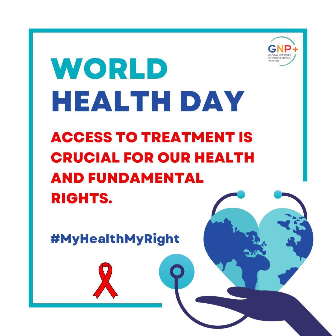 On World Health Day, the powerful theme, "My health, my right," deeply resonates with our organisation's strategy: "For Our Health and Rights."

HIV care thrives with equality, not brutality. With criminalisation, access to prevention and treatment collapses, impacting people