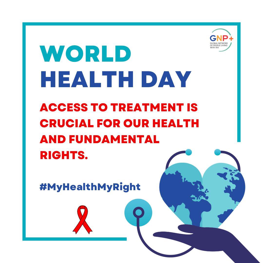 On World Health Day, the powerful theme, 'My health, my right,' deeply resonates with our organisation's strategy: 'For Our Health and Rights.' HIV care thrives with equality, not brutality. With criminalisation, access to prevention and treatment collapses, impacting people