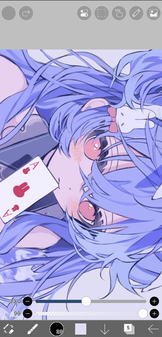 「blush playing card」 illustration images(Latest)