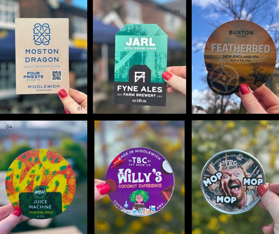 Sunday, We’re OPEN all day from 12:00 Plenty of fresh cask & keg changes ✌️ CASK👇 @fourpriests MOSTON DRAGON 4.0 🌱 @FyneAles JARL 3.8 @BuxtonBrewery FEATHERBED 4.7🌱 @MBHbeer JUICE MACHINE 4.2 KEG👇 Tay Brew Co WILLY’S COCONUT EXPERIENCE 5.0🌱 MOP MOP MOP 4.5🌱