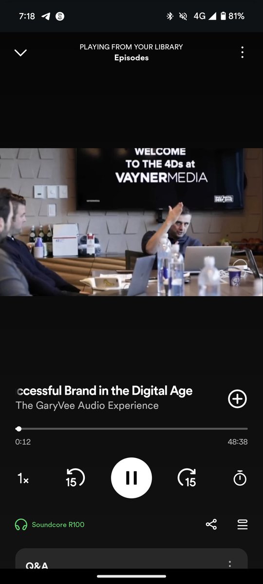 Zacurly's tweet photo. @SpotifySG has video streaming now for podcasts episodes! No more having to go to YouTube to search for the same podcast just to view the video version. 

This will affect some creators YouTube revenue as users will just listen to it on one platform instead. https://t.co/MHkpVbwDfV