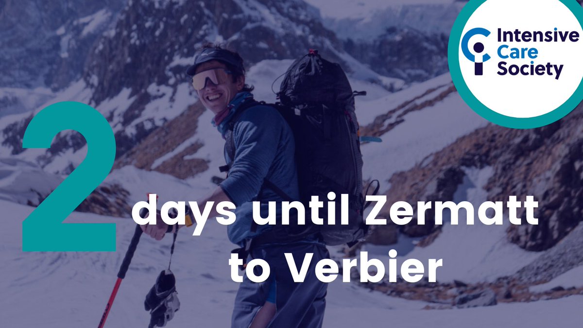 Today, our Zermatt to Verbier challengers fly out to start raising money for intensive care! In a couple of days, they will start their hike of the famous Patrouille des Glaciers🏔️ Find out more about their progress next week and contribute below👇 bit.ly/ZtoV2024