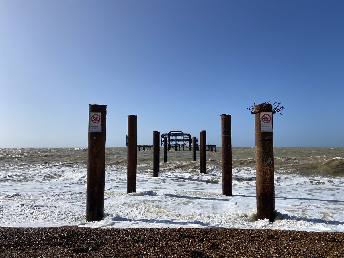 Beautiful day for Brighton marathon! Good luck runners! Take care and keep smiling…… it really does help!!