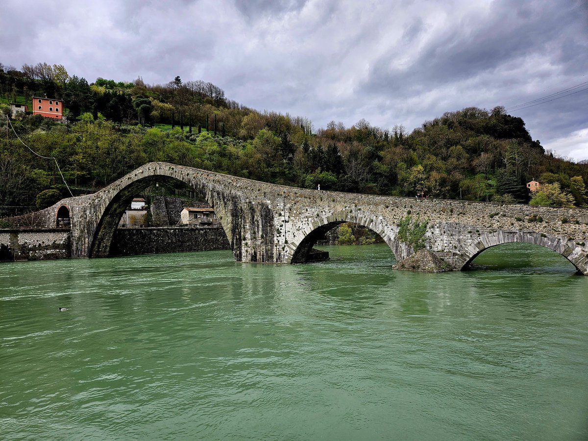 The Devil's Bridge in Lucca Italy. #Italy #Lucca #travel