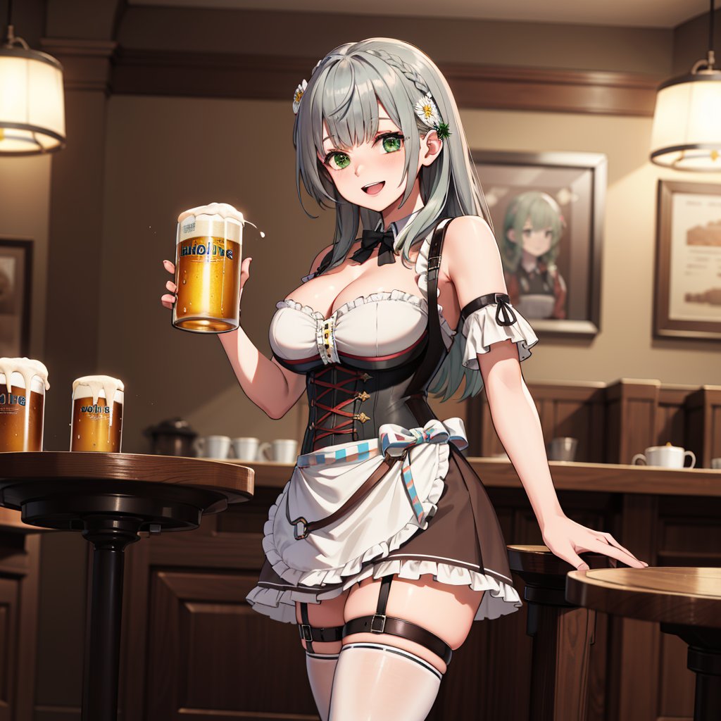 SyaroAIART's tweet image. ノエルウエイトレス神～❤❤
#ノエラート
#AIイラスト