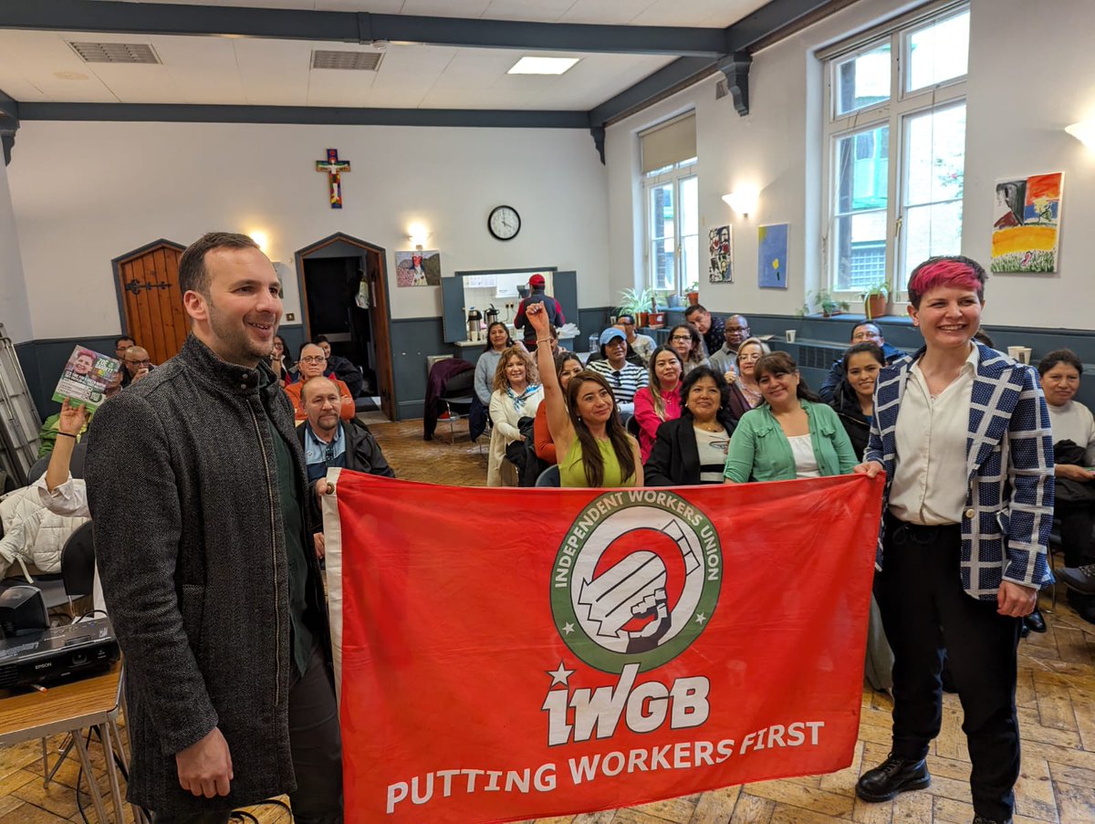 Equality for Cleaners. Justice for Workers. Powerful experience listening to the IWGB Cleaners & Facilities Branch. (@IWGBunion & @IWGBcleaners) @ZoeGarbett listened & answered questions about affordability, cheaper transport, renting and @TheGreenParty.