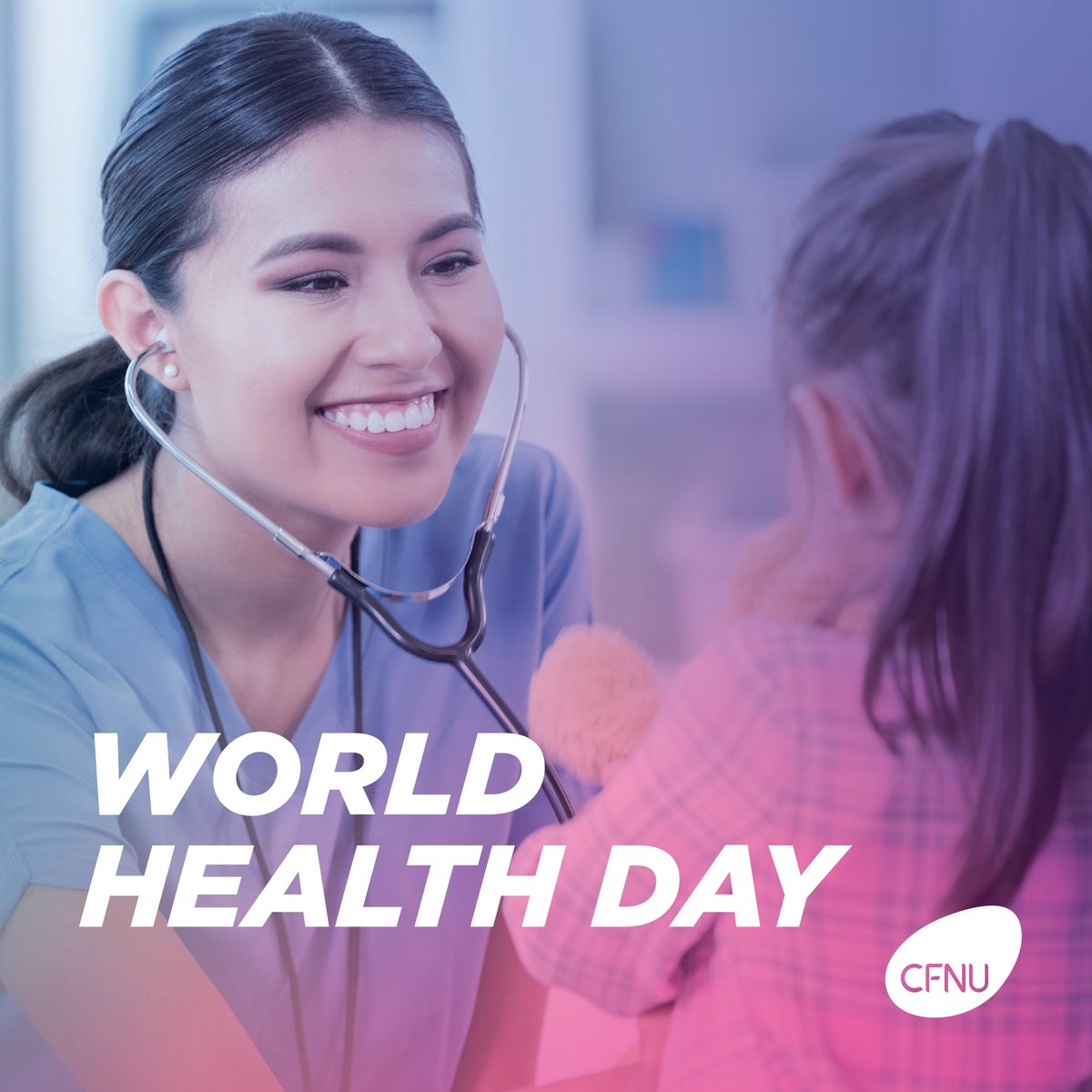 Health is a human right. Yet for billions of people this right remains out of reach. This #WorldHealthDay the CFNU reaffirms our commitment to equal and accessible health care for all. Learn more about World Health Day: who.int/campaigns/worl… #MyHealthMyRight #NurseTwitter