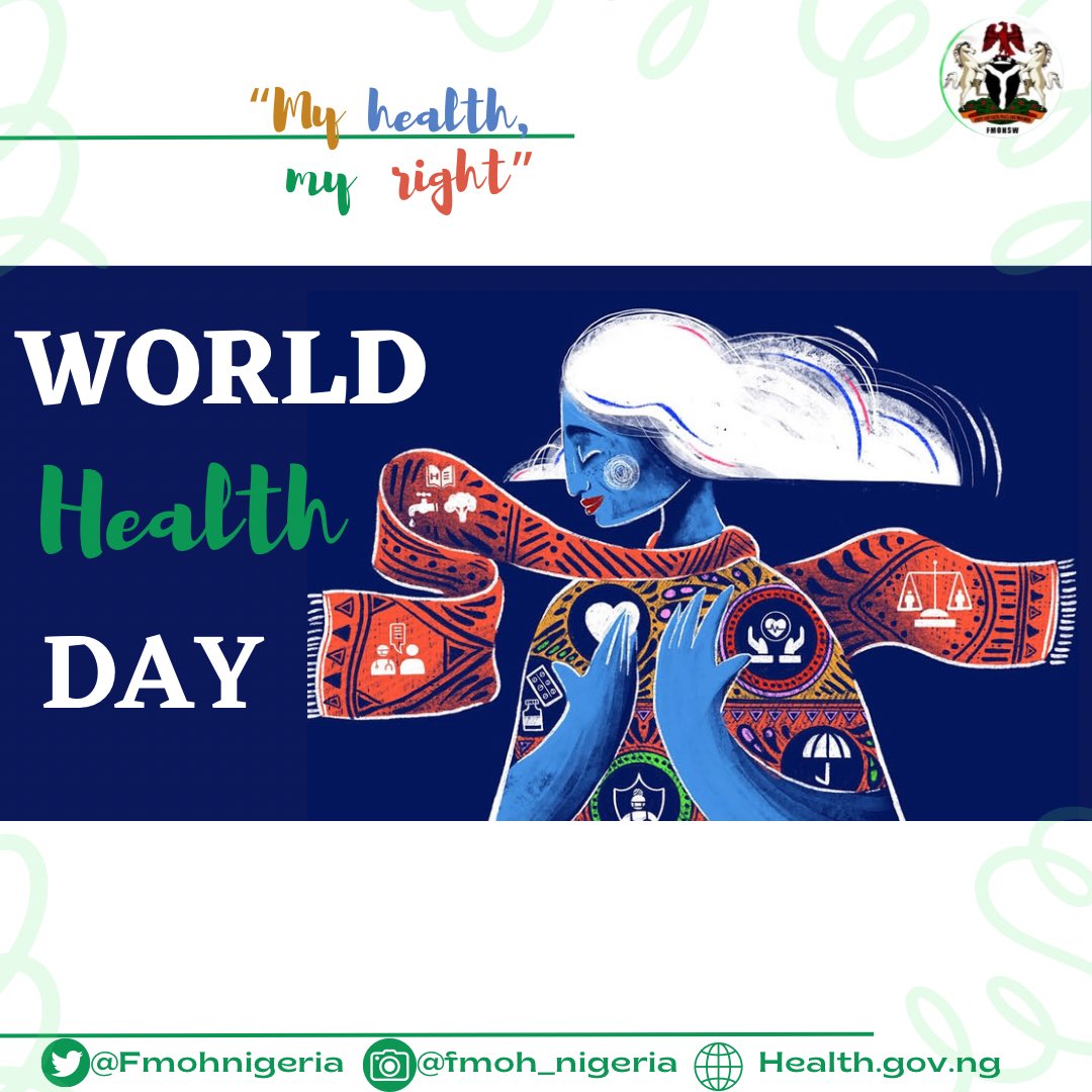 April 7th is World Health Day #WHD Undoubtedly, the right to health of millions around the world is increasingly coming under threat. Diseases, disasters and conflicts have largely become the cause of deaths and disabilities. Not to mention the adverse effect of climate change…