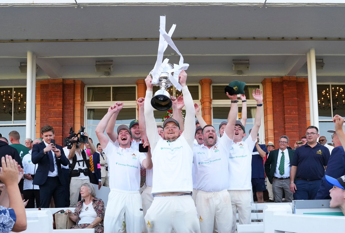 One week to go until the start of the 2024 @voneusbroadband Village Cup (weather permitting 🌧️). Who will get their hands on the trophy this year? 📸@MCCOfficial | #NVC24