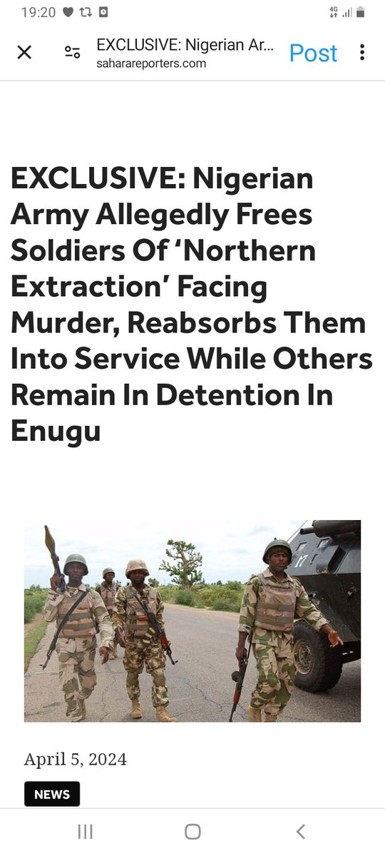 #Nigeria To My Foot.
Meaning that others who are still in detention are guilty,right?
#EndNigeriaNowToSaveLives
#DissolutionNow
@HQNigerianArmy @DefenceInfoNG @CDS_Nig @hrw @UN_HRC @un @UNHumanRights @amnesty @AmnestyNigeria @amnestyusa @IntlCrimCourt