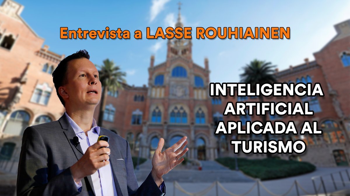 Post en mi blog:  El escritor e investigador @lasseweb20 nos explica las oportunidades que brinda la Inteligencia Artificial (IA) al sector del Turismo.
🎥 Puedes ver la entrevista que le hice en #ForumTurisTIC, y el resumen de su ponencia en mi blog.
 i.mtr.cool/imianfarjh