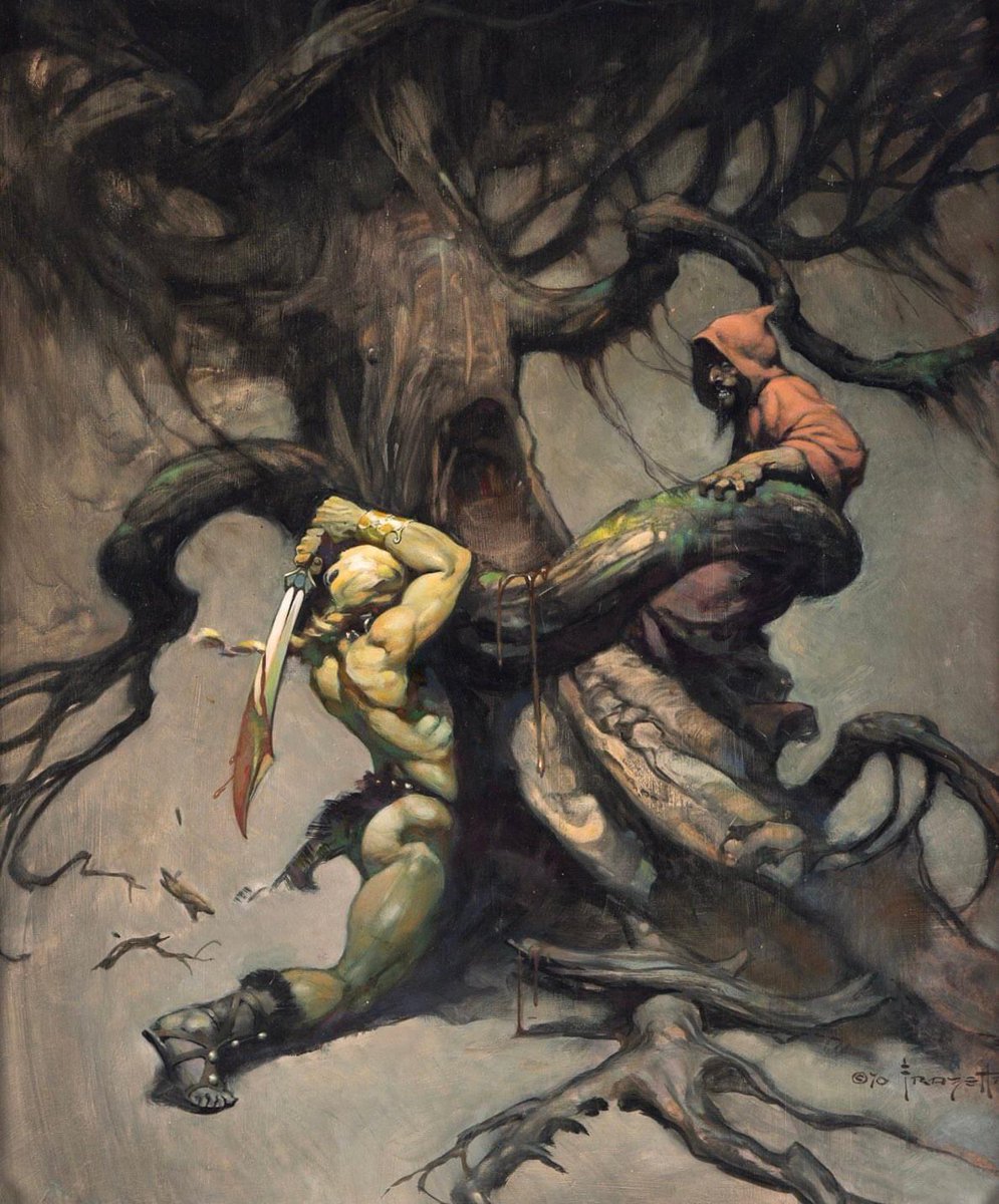 Frank Frazetta tweet media