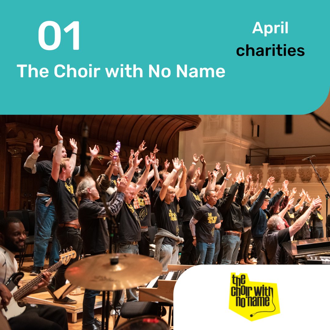 @ChoirwithNoName runs choirs and builds joyful communities with homeless and marginalised people, in cities across the UK. Find out more here 👉 choirwithnoname.org #givto #donate #charity #localcharity #makeadifference