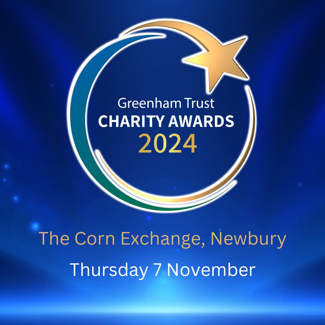 ⭐SAVE THE DATE ⭐ Thursday 7 November, 6.30 pm ⭐ @CornExchange Newbury for the spectacular Greenham Trust Charity Awards 2024. More details coming soon. Greenhamtrust.com/awards #trustgreenham #awards