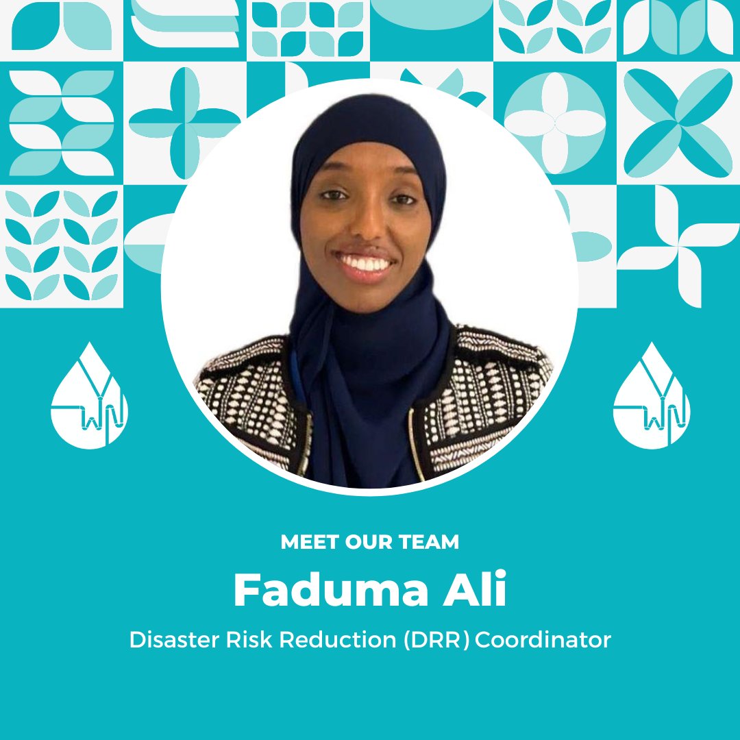 Meet our New DRR Coordinator Faduma Ali! 🌍💧🎉 @AFaduma is an Associate Programme Specialist at UNESCO’s DRR Unit. She hold a BA in International Development Studies and a Masters of Environmental Studies specializing in urban & regional planning from York University in Canada.