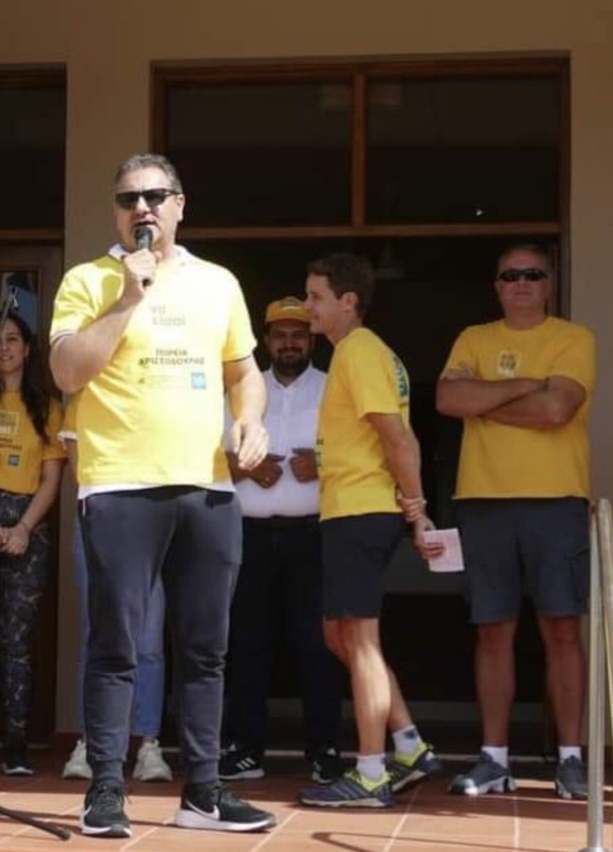 Commander_SBA's tweet photo. A #brilliant day with #SBA #Police #Cyprus @bfcyprus in supporting the fight against #cancer 800 people walked 8km from #Police_Station through several villages to #Episkopi raising €15,000 #Proud #TopTeam #NHP #Partnership https://t.co/DFAq8IRKUS