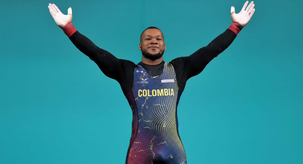 🏋‍♂️🥇 Yeison López “Gokú”, pesista que nació en Chocó y se forjó como deportista en Cali, logró récord mundial y obtuvo cupo para los Juegos Olímpicos de París 2024. El atleta brilló en la Copa Mundo de Tailandia, donde obtuvo una medalla de oro y dos de plata. #JuegoLimpio