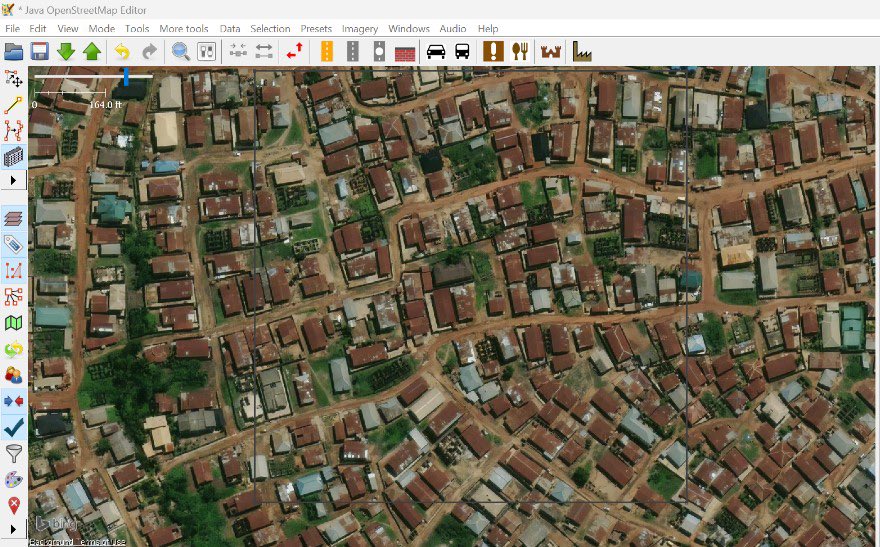 Ever wondered what Nigeria looks like from space? 
Spoiler alert: it's not all green and white! 😂Check out our <a href="/openmapping_wna/">Open Mapping Hub - West and Northern Africa</a> project and see for yourself. No aliens, we promise!
<a href="/Dantaria/">Ayo Akinseye</a> <a href="/OSMNigeria/">OpenStreetMap NG</a> #wnah #mapnigeria #afriquespatial 
<a href="/hotosm/">Humanitarian OpenStreetMap Team</a> #esc2023 #escnigeria #Map4Climate