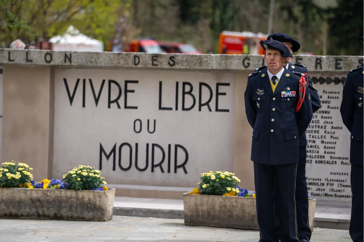 'Vivre libre ou mourir' #Glieres #HauteSavoie #27eBCA @Dep_74 @armeedeterre