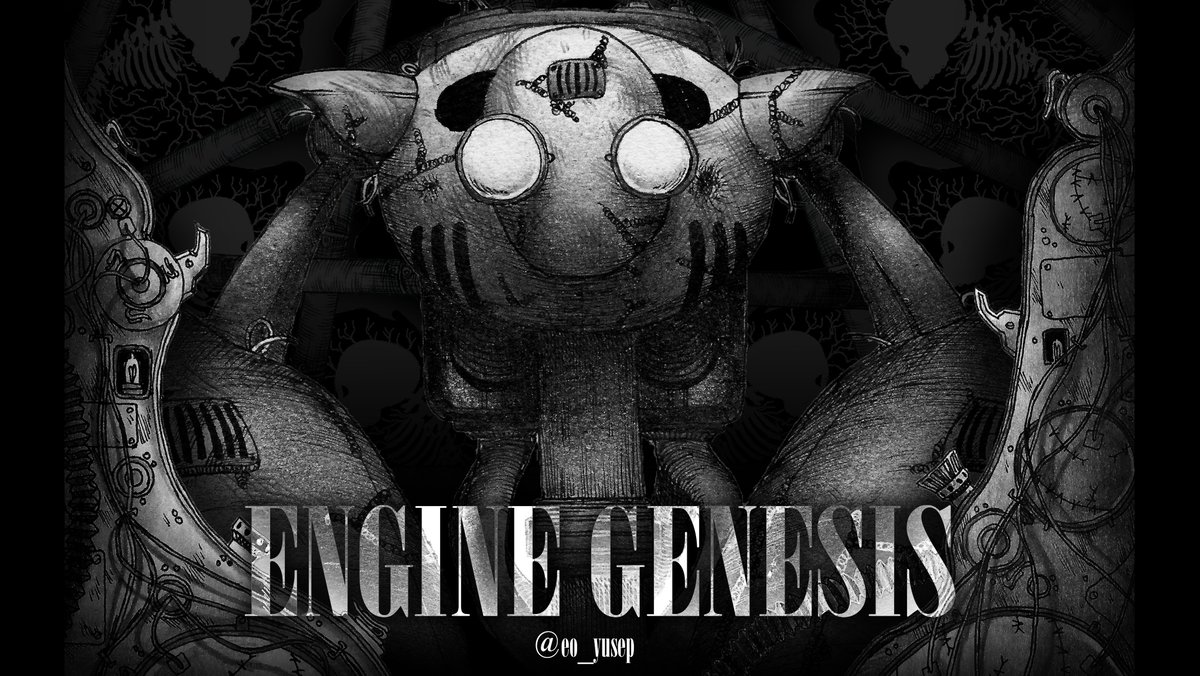 ╘╣ENGINE GENESIS╠╛
•
•
(Original Game Concept)
•
•
#comic #comicart #comicartist #mangaart #mangadrawing #videogame #videogameconceptart #conceptart #gameconcept #oc #environmentart #postapocalypticart