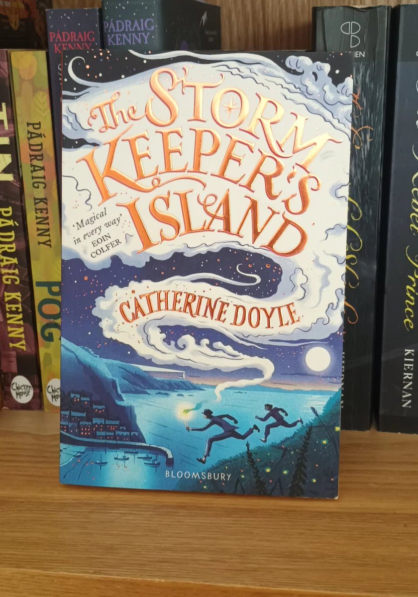 #ReadIrishWomeneChallenge24
Day 7 is a book with a fresh start.
Catherine Doyle's The Storm Keepers Island.
Fionn travels to his grandfather's home, the island of Arranmore, unaware of the magic that awaits him.