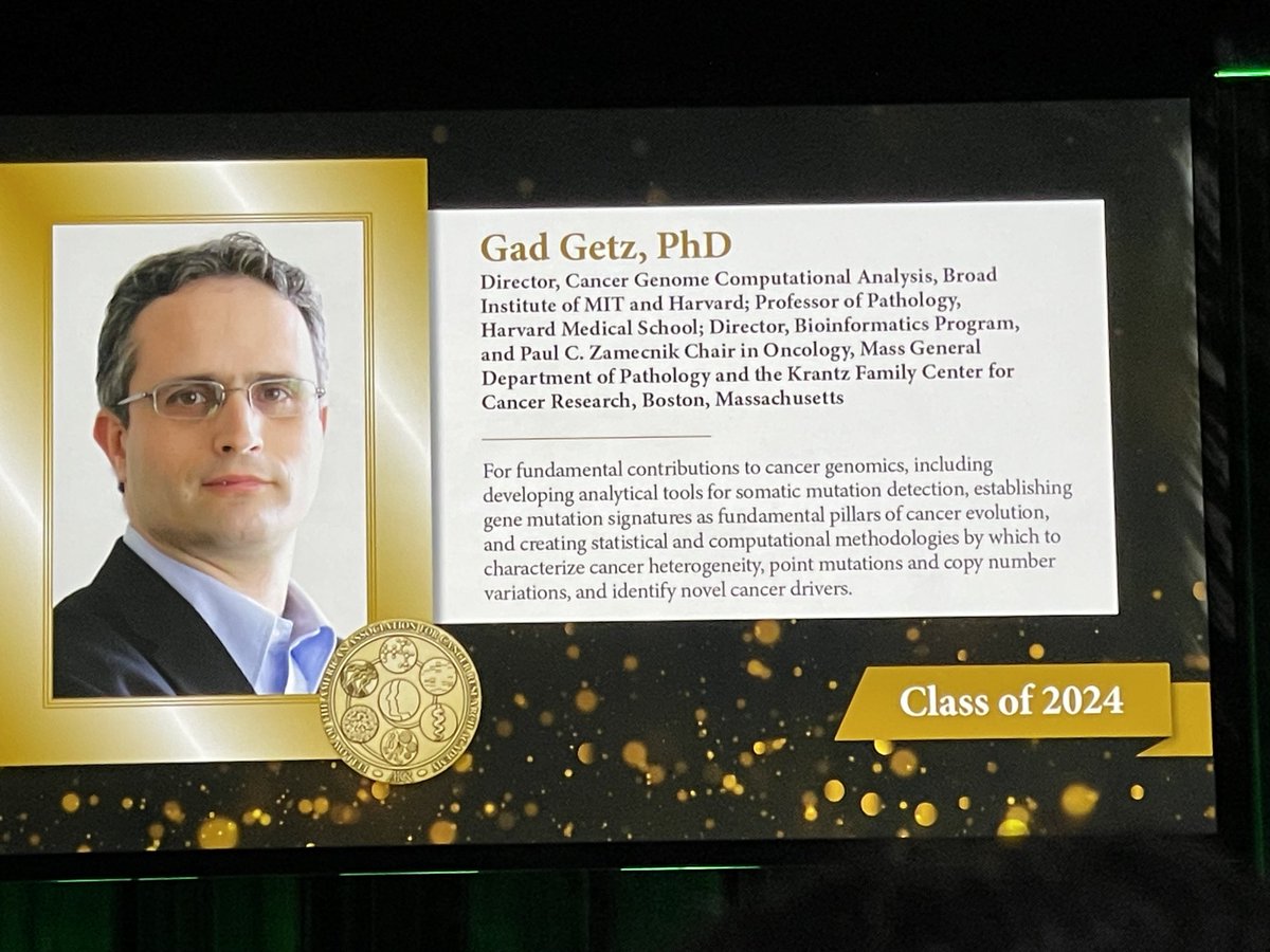 AuclairDan's tweet image. Congratulations to my former Broadie and DFCI colleagues for their induction as 2024 ⁦@AACR⁩ Fellows #AACR24 ⁦@broadinstitute⁩ ⁦@DanaFarber⁩ . Well deserved.